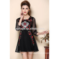 OEM service supply sexy women floral printed dress